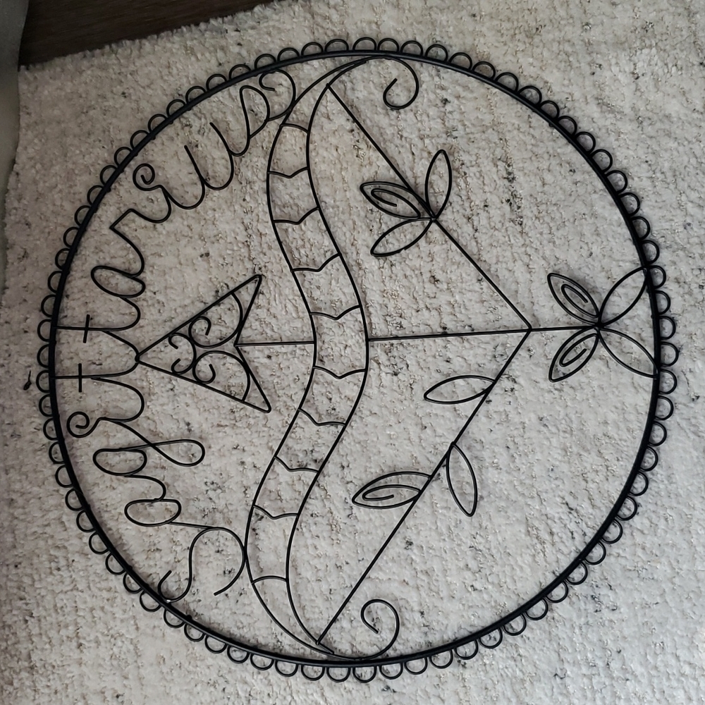 Sagittarius Metal Wall Art